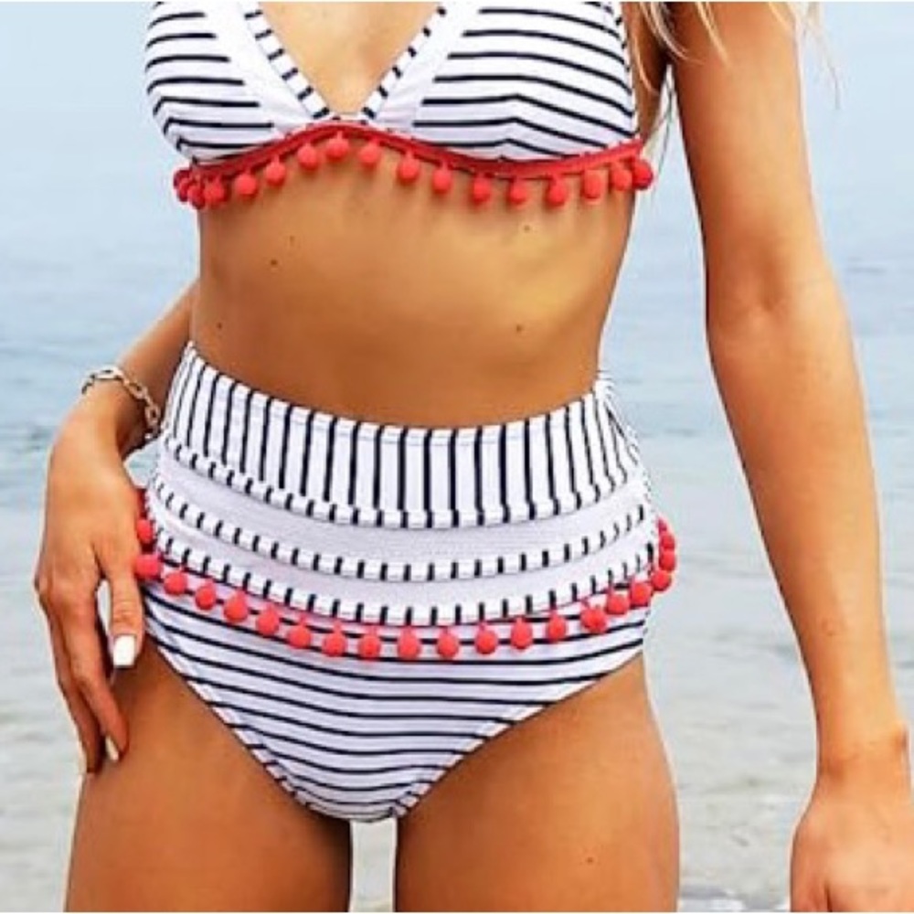 COCOSHIP High Waist Bikini Bottom